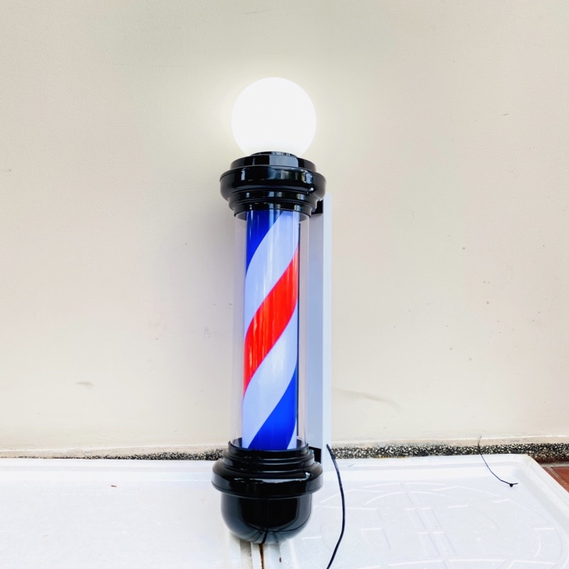 Đèn Barber Pole Bóng Cầu Cao Cấp 78x25cm Dành Cho Tiệm Tóc - Bảo Hành 12 Tháng