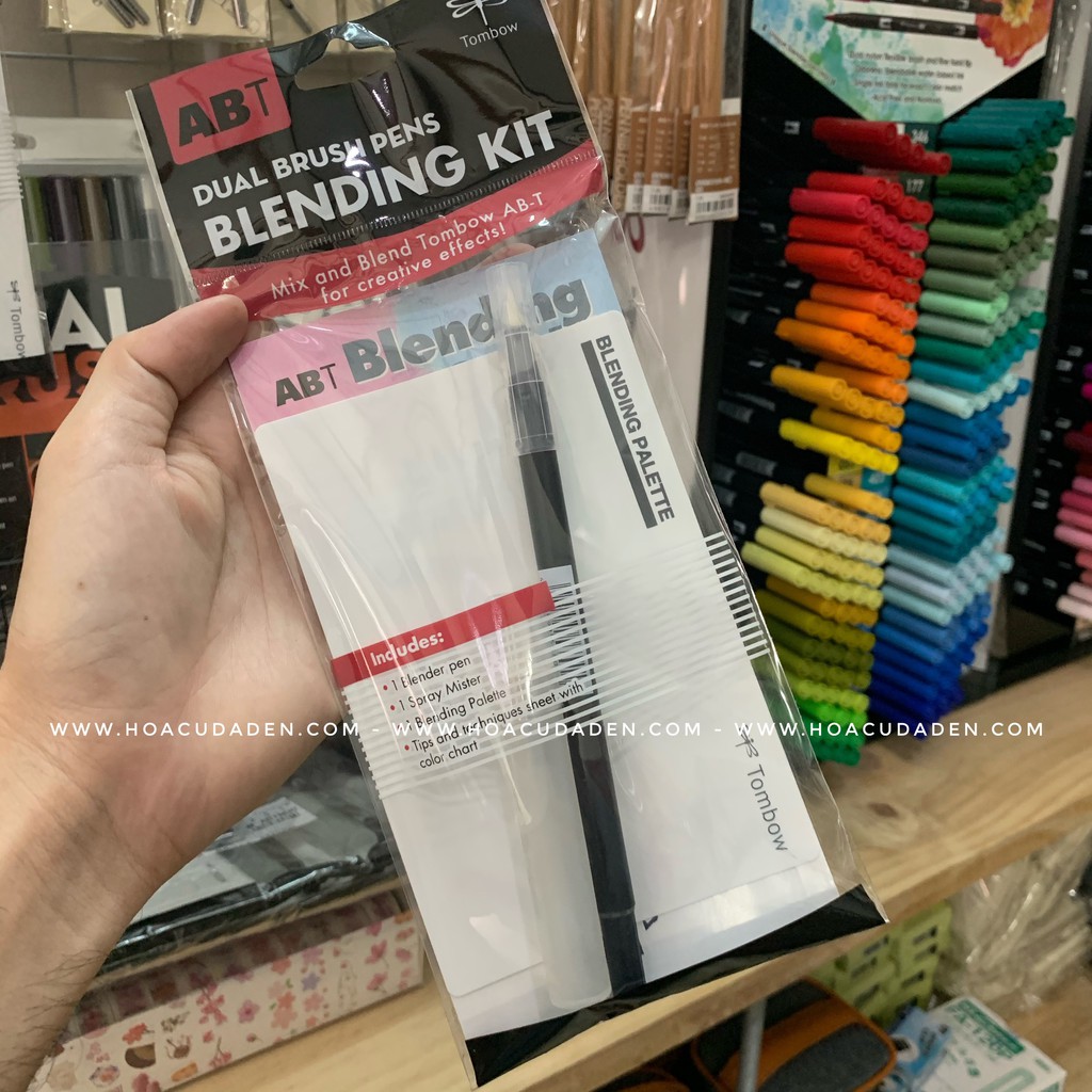 [DA ĐEN] Bộ Blender Tombow Dual Brush ABT