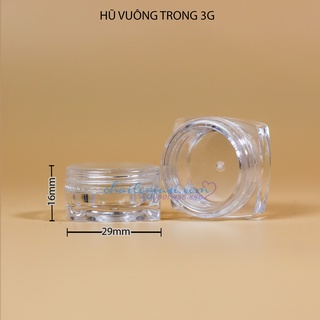 COMBO (5, 10) HŨ VUÔNG 3G
