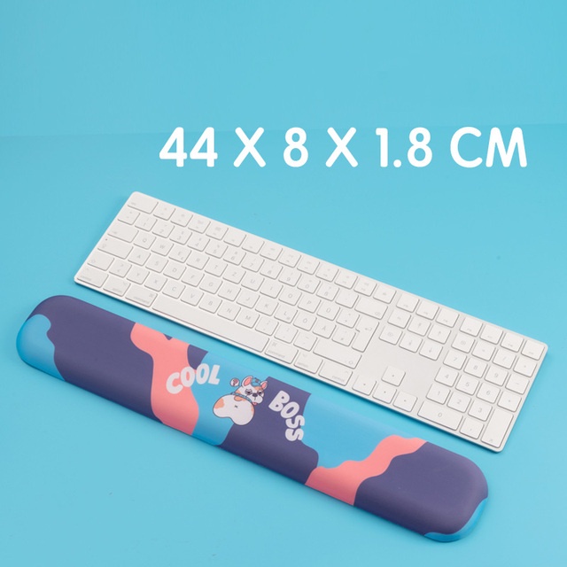 Miếng lót chuột chống trượt có đệm kê cổ tay bằng silicon hình hoạt hình dễ thương
