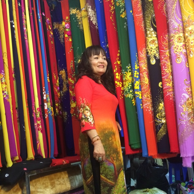 Vải may áo dài