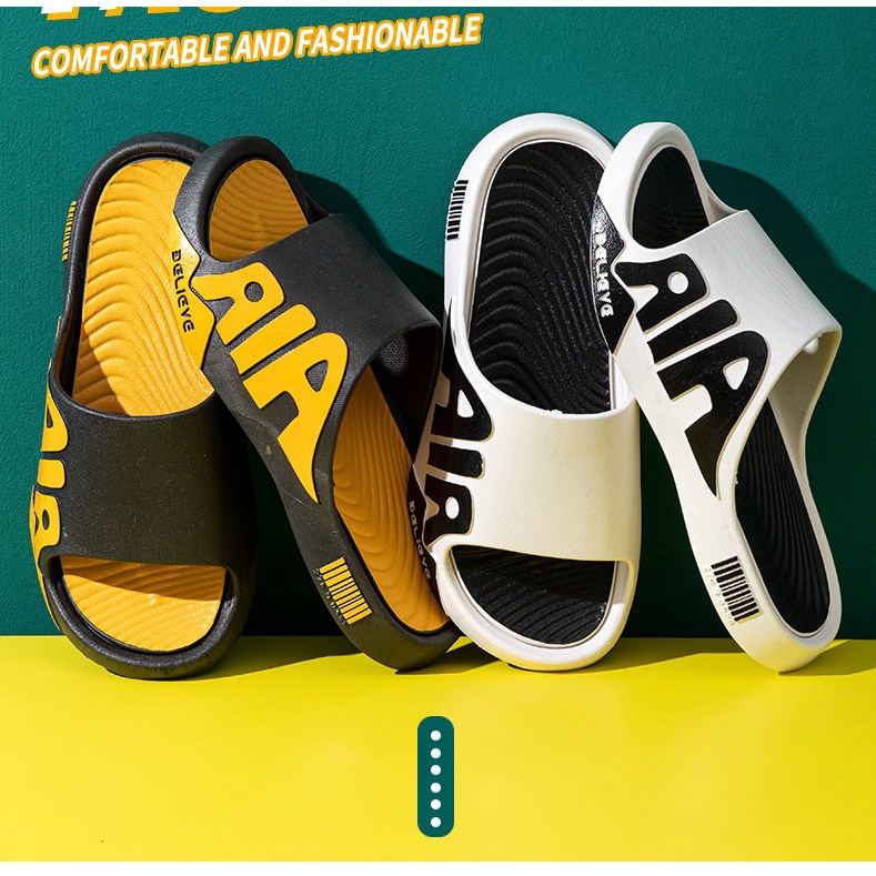 Dép quai ngang thời trang ulzzang AIA siêu hot 2022 đi cực êm mềm chân chống trơn trượt tốt TH-80