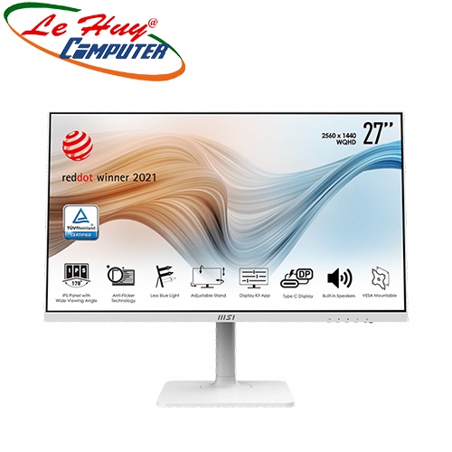 Màn hình máy tính đồ họa MSI Modern MD271QPW 27inch 2K IPS