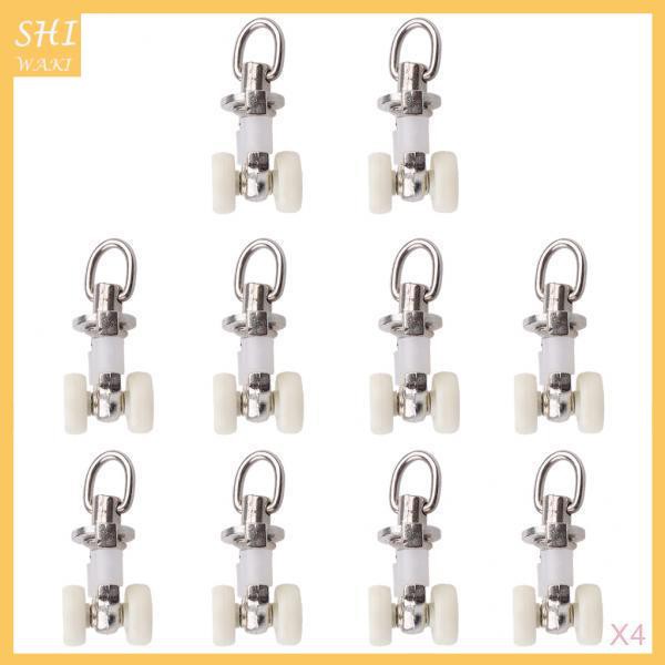 Set 20 Con Lăn Đôi Gắn Màn Cửa Trượt