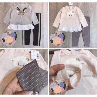 Bộ nỉ size nhí cho bé gái