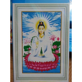 Tranh đính đá mẹ quan âm Q184