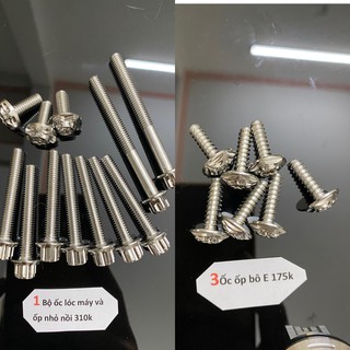 Compo Salaya ốc lóc máy và ốp pô e cho Vario