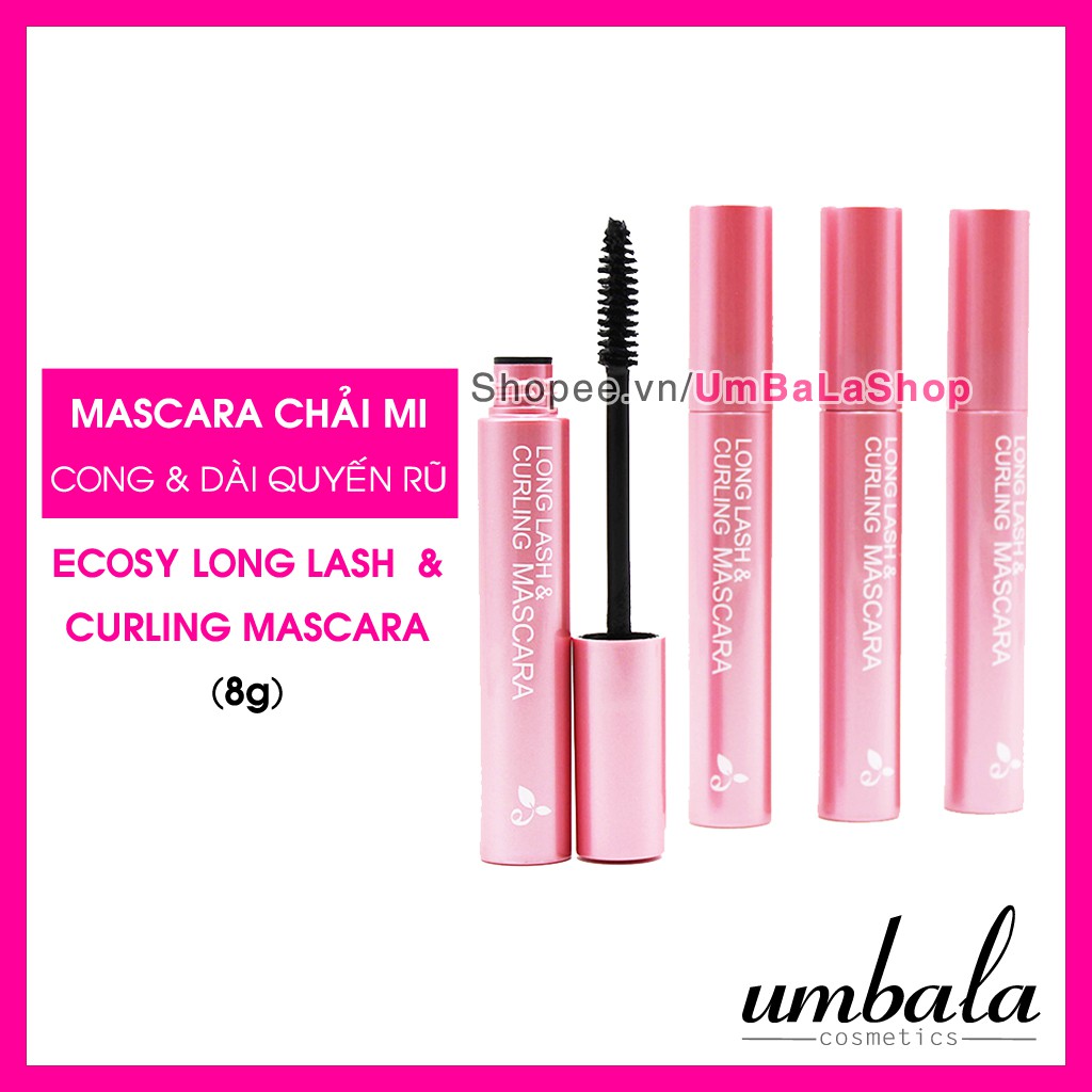 Mascara Ecosy Long Lash &amp; Curling (8g)