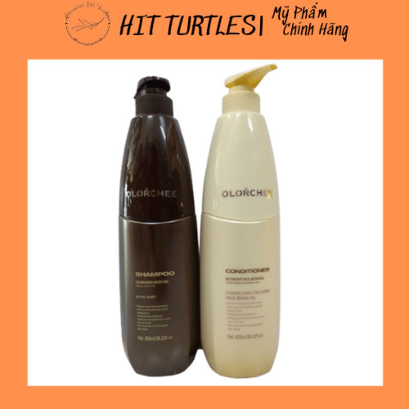 Dầu gội xả Olorchee phục hồi tóc 800ml