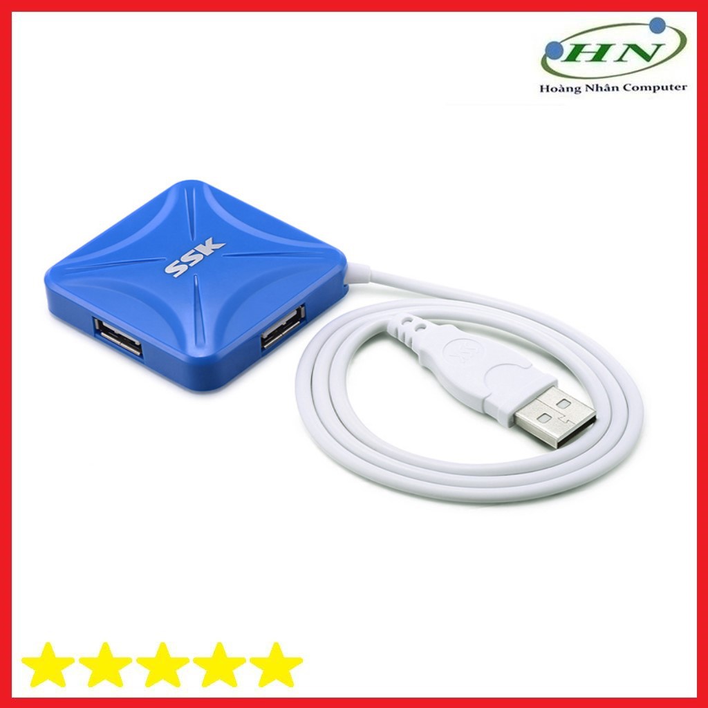 Hub Usb 4 cổng SSK SHU 027- tiện lợi- linh động