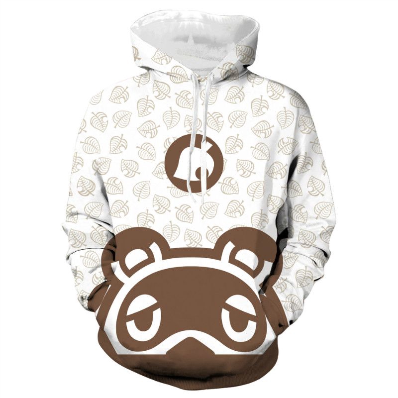 Áo Hoodie In Hình 3d Game Animal Crossing