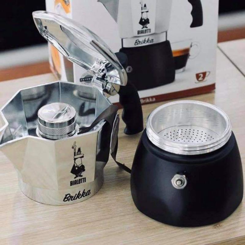 Ấm cafe Bialetti Brikka 2cup và 4 cup