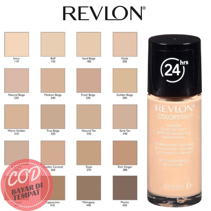(hàng Mới Về) Kem Nền Revlon 30 ml 100% Màu Sắc Lâu Trôi | BigBuy360 - bigbuy360.vn