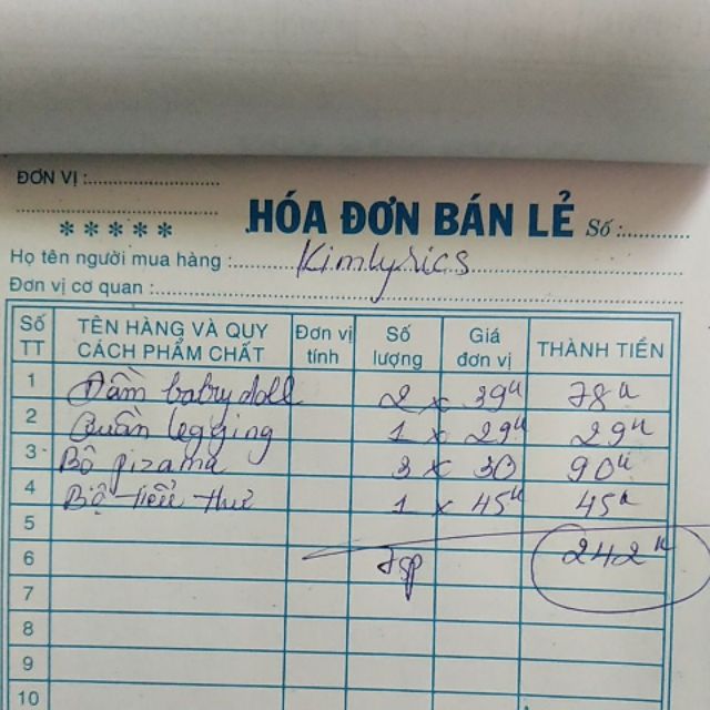 Quần áo các loại ikimlyrics