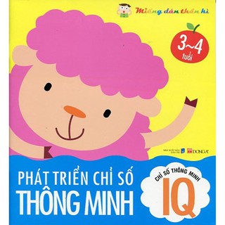 Sách - phát triển chỉ số thông minh iq 3-4 tuổi - đông a