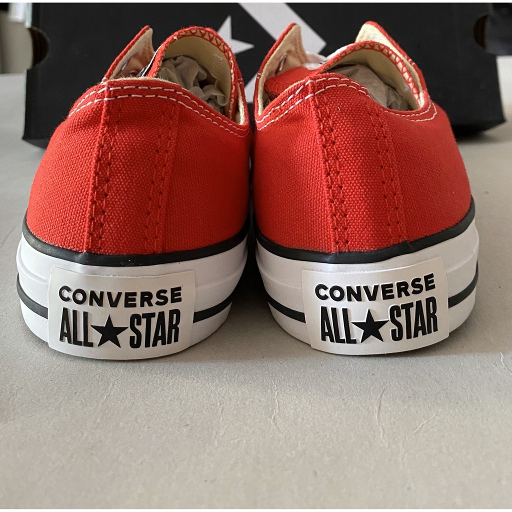 Giày Converse classic đỏ cổ thấp