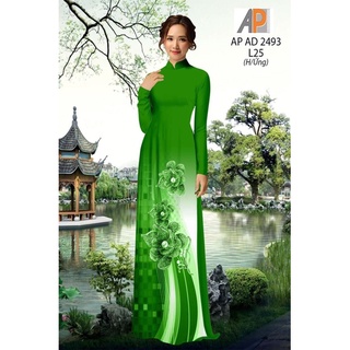 Vải áo dài in hoa