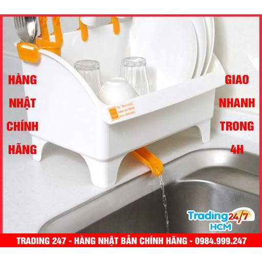 [Hỏa tốc HCM] Giá úp bát đĩa thoát nước mọi hướng Nội địa Nhật Bản