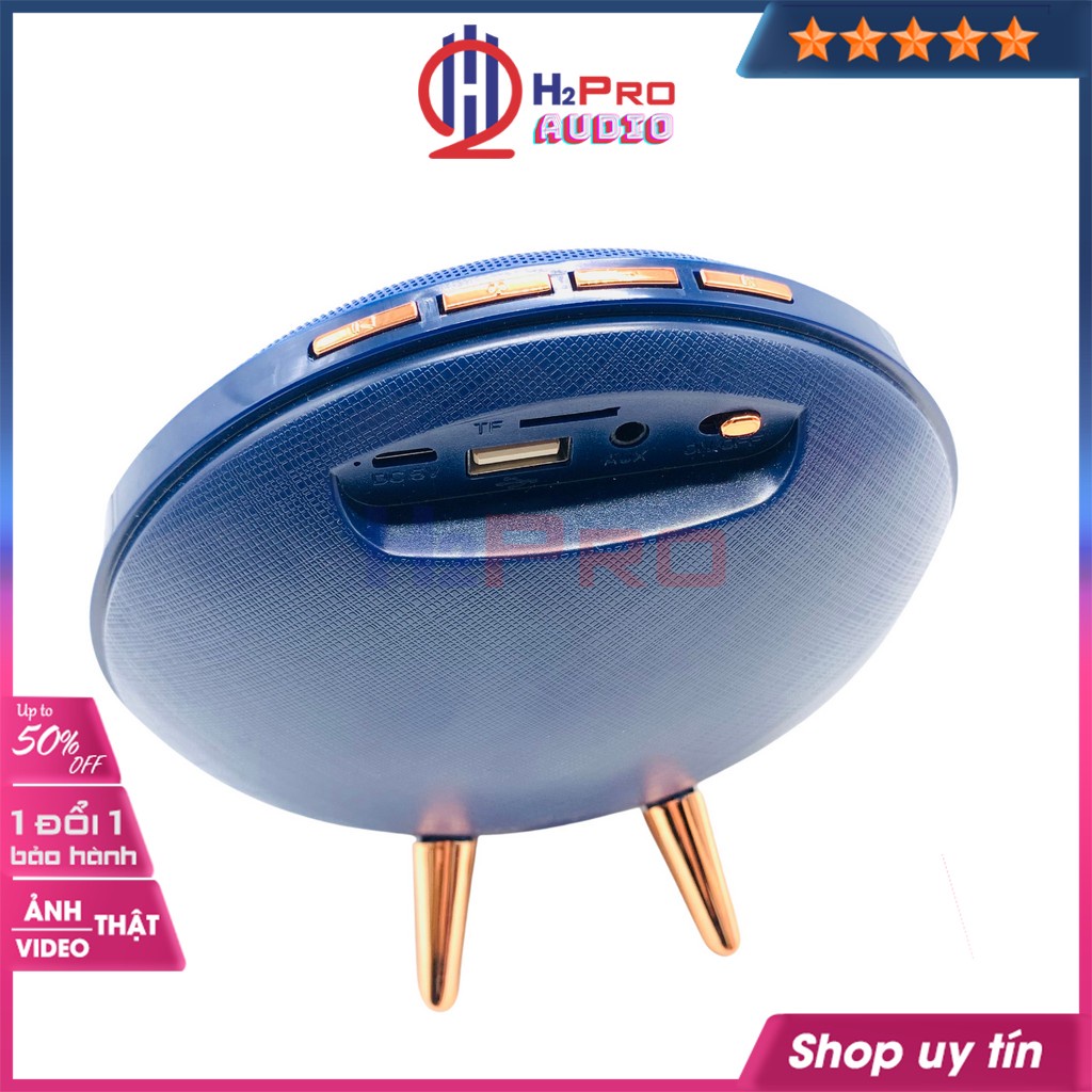 Loa bluetooth mini, loa nghe nhạc giá rẻ K23 10W nghe nhạc hay, Bluetooth, USB, thẻ nhớ (màu ngẫu nhiên)-H2pro tech