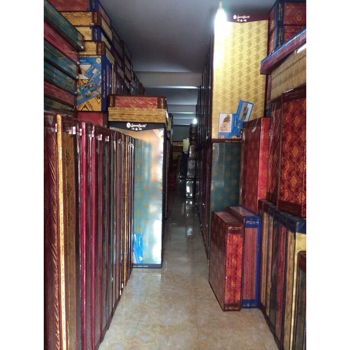Đệm gấp văn phòng đệm bông ép 1mx190