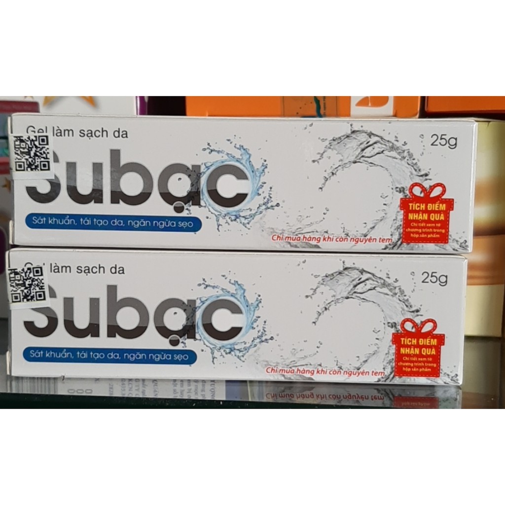 subac sạch da ngừa mụn su bạc