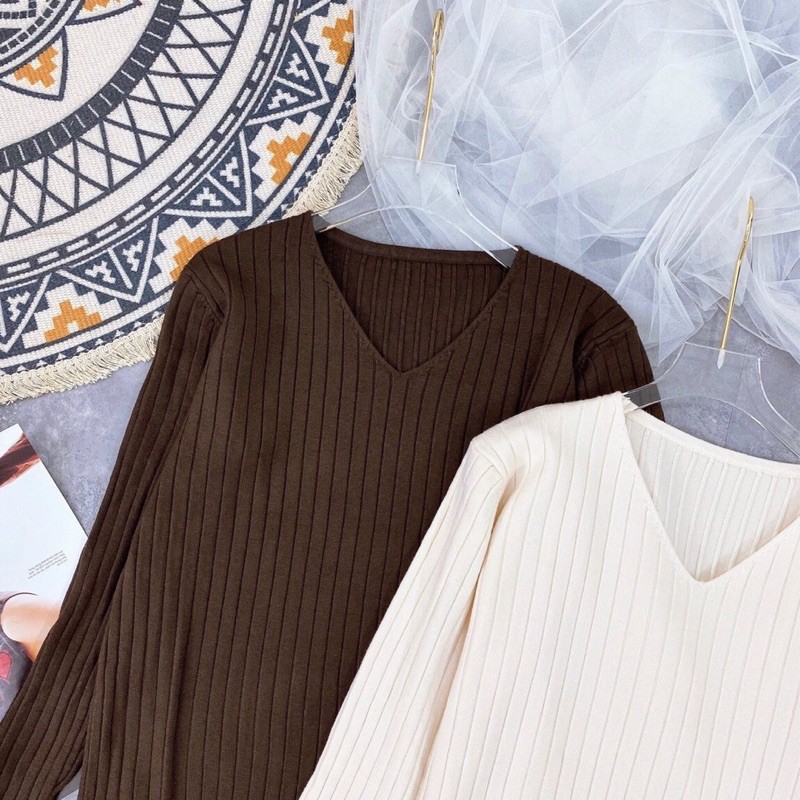 Váy len tăm cổ tim suông | BigBuy360 - bigbuy360.vn