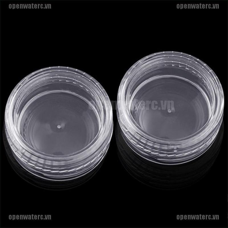 Set 10 Hộp Rỗng Trong Suốt Đựng Mỹ Phẩm Tiện Dụng