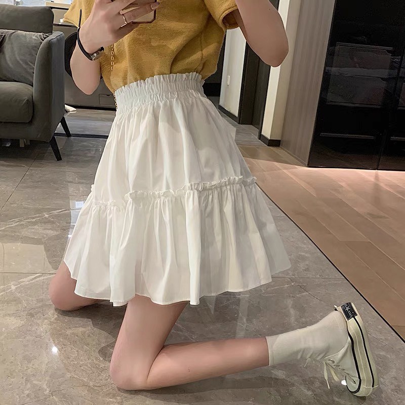 [GÍA HỦY DIỆT] Chân váy xòe ngắn KÈM QUẦN TRONG, hàng 2 lớp cạp chạy kansai đẹp | BigBuy360 - bigbuy360.vn