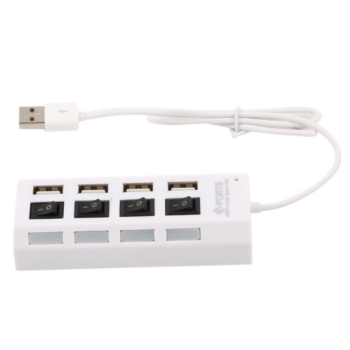 HUB CHIA CỔNG USB THÀNH 4 CỔNG - BỘ CHIA CỔNG USB THÀNH 4 CỔNG