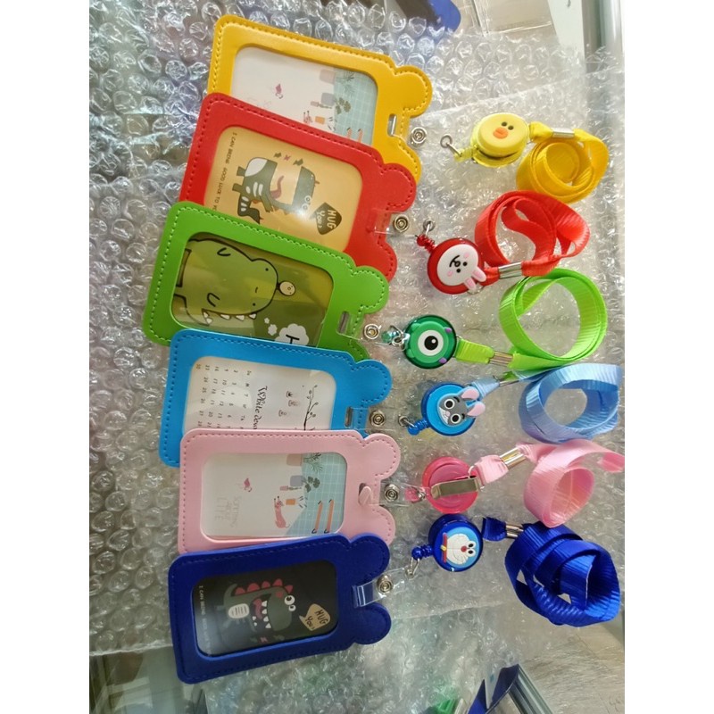 Dây giữ thẻ họa tiết hoạt hình xinh xắn