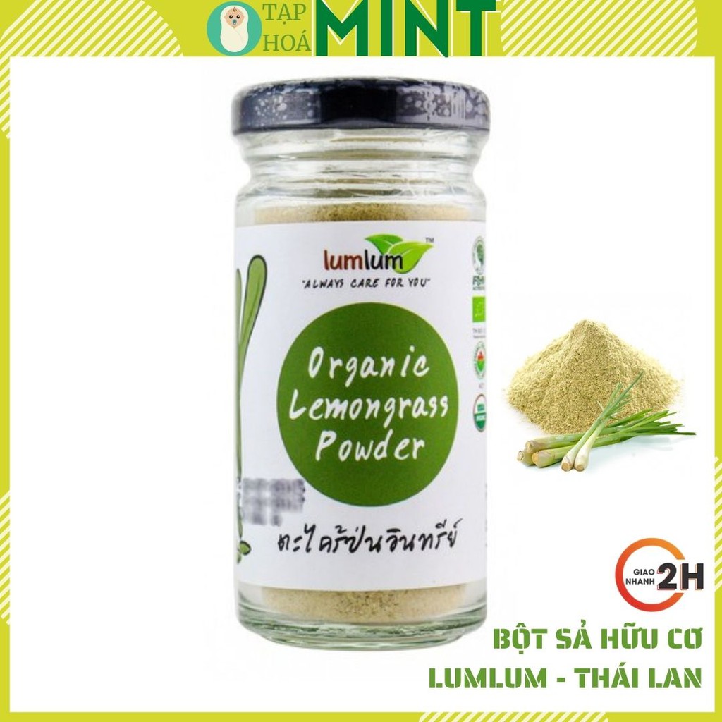 Bột sả hữu cơ Lumlum Thái, gia vị ăn dặm cho bé - Tạp hoá mint