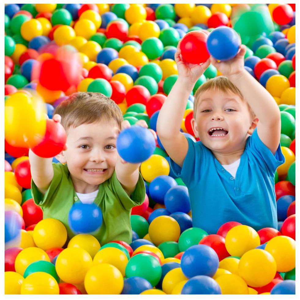 Túi 50-100 quả bóng nhựa nhiều màu cho bé thỏa sức vui chơi