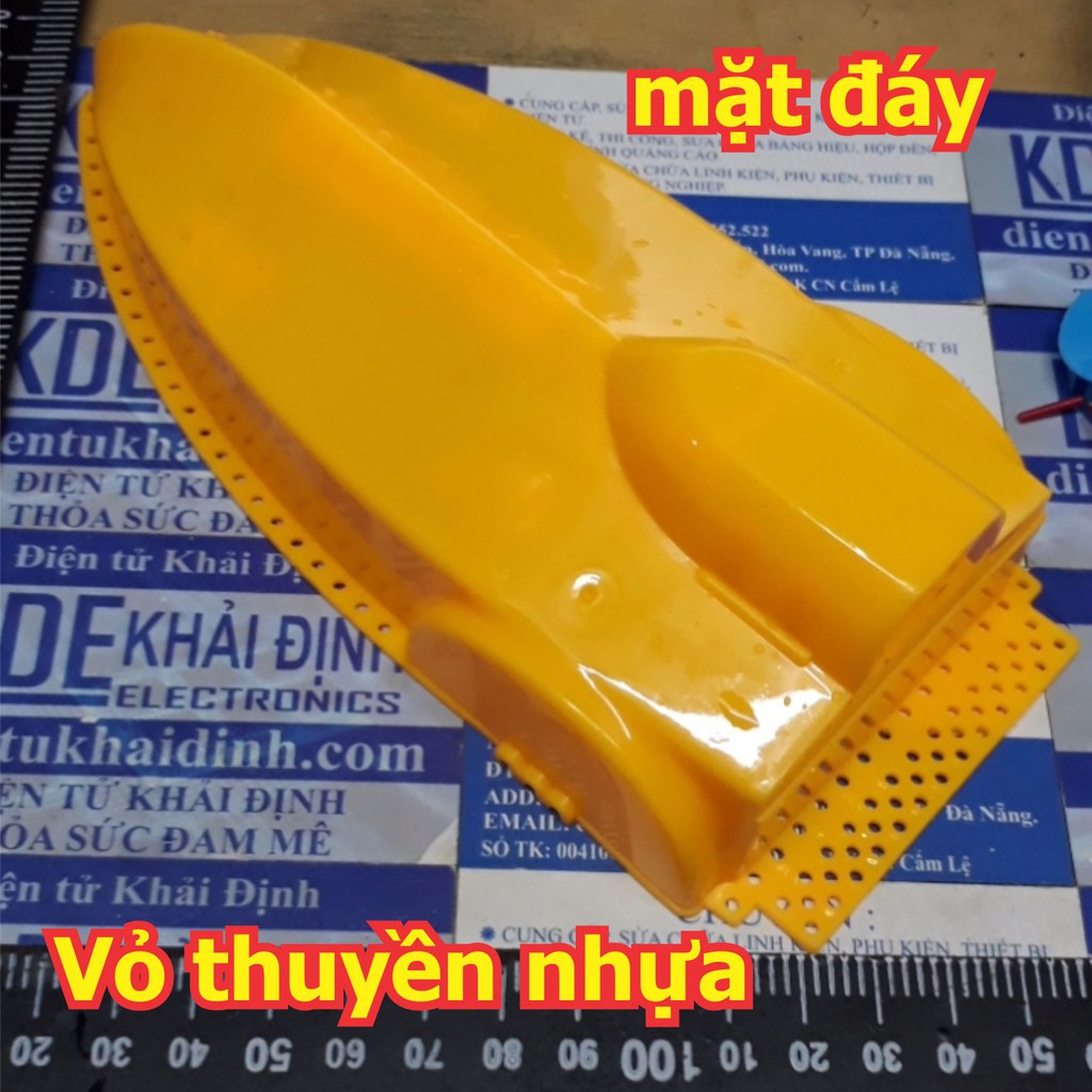 vỏ cabin, thuyền nhựa mô hình đồ chơi chế tàu, thuyền điều khiển từ xa 190*85*52mm kde5494