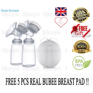 (BH 12 tháng - Tặng 10 túi trữ sữa) Máy hút sữa điện đôi realbubee xuất Úc