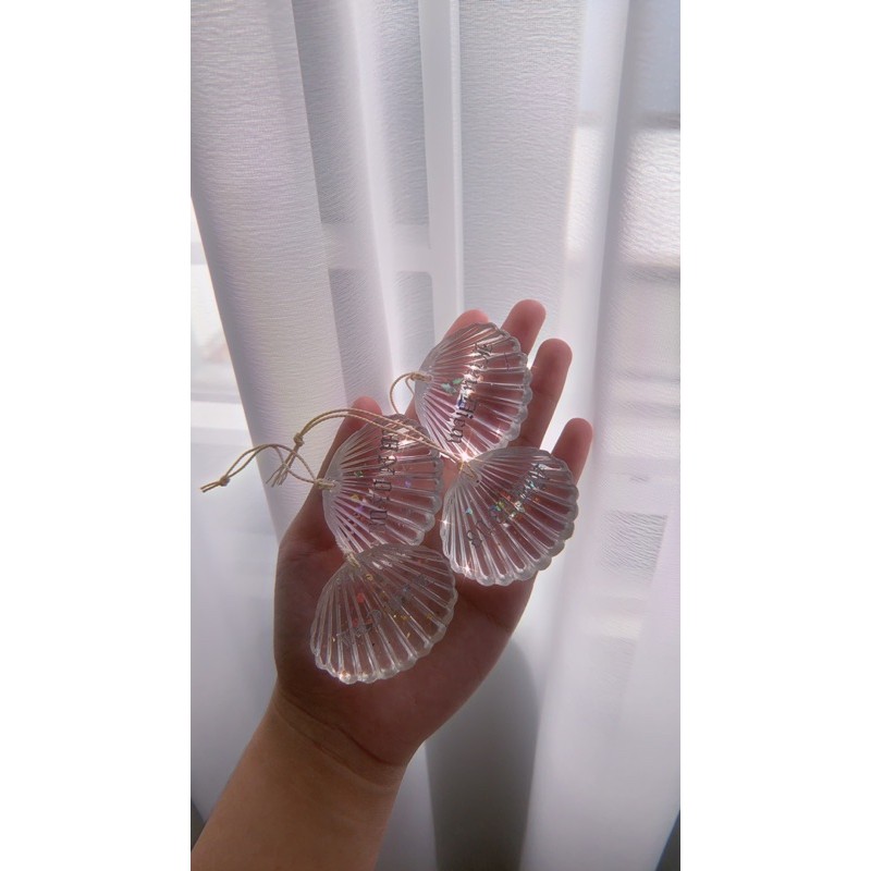 Móc khoá vỏ sò ( đọc kỹ mô tả sản phẩm )