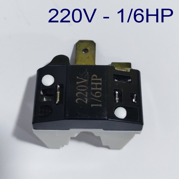 Relay bảo vệ máy nén tecmic tủ lạnh Rơ le Tecmic Block Tủ Lạnh 1/6hp Termit 1/6hp