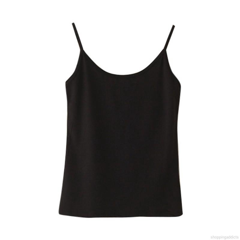 FREESHIP ĐƠN 99K_ Áo hai dây màu trơn chất cotton 100% cực thoáng mát | BigBuy360 - bigbuy360.vn