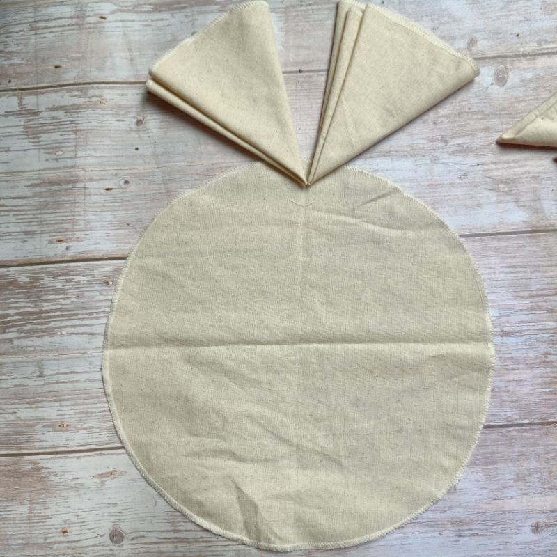 Khăn vải 💯 % cotton đồ xôi, hấp bánh bao đường kính