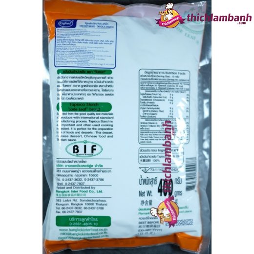 Tinh Bột Năng Thái Lan 400gr