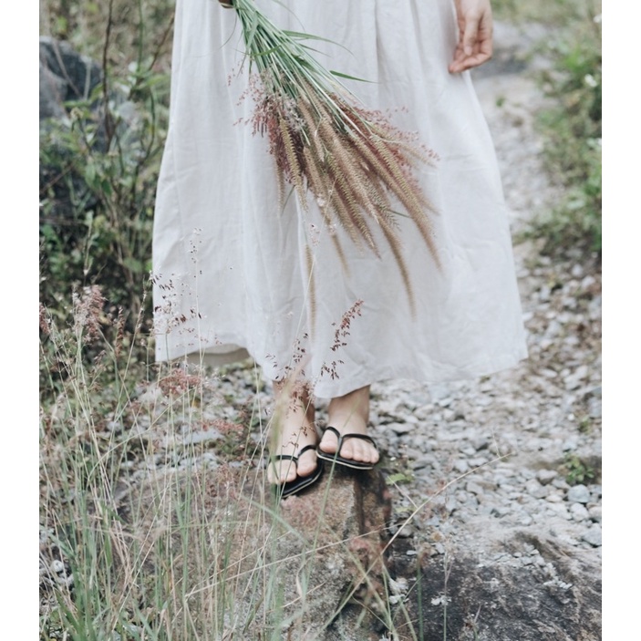 Hara Long Skirt- Chân váy dáng dài linen premium thiết kế cao cấp CALM