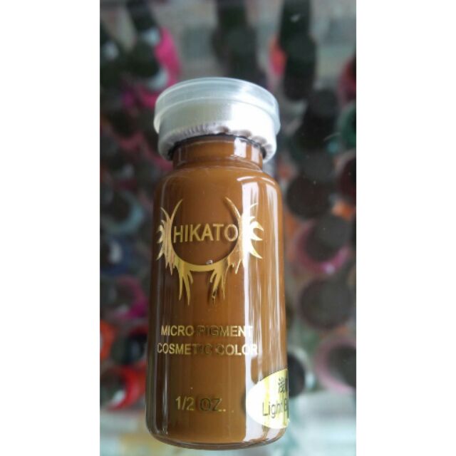 Mực xăm hikato nâu tây