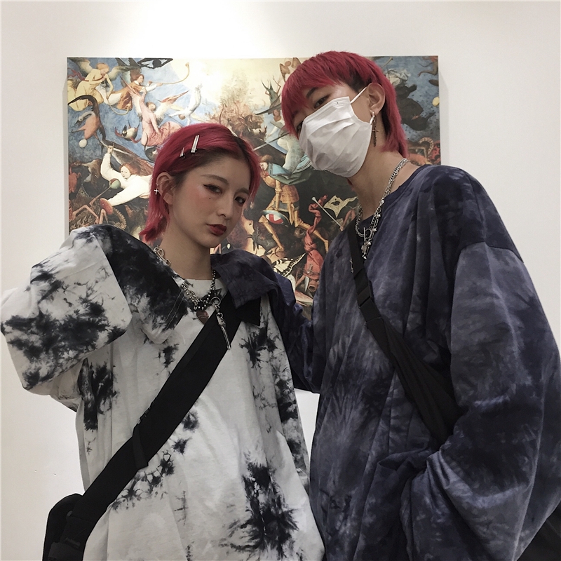 Áo Sơ Mi Tay Dài Phối Cà Vạt Phong Cách Ulzzang Hàn Quốc