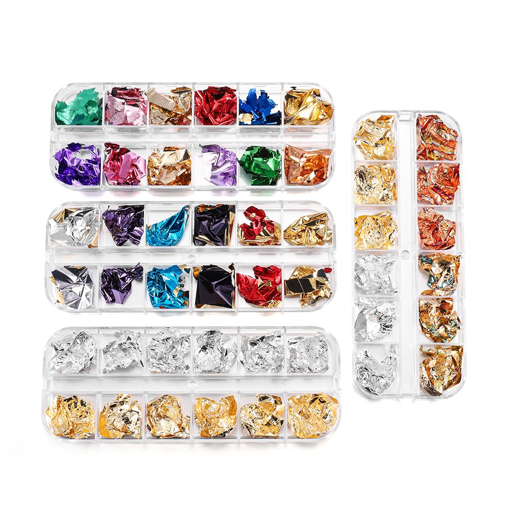 Giấy foil ST.KUNKKA siêu mỏng dùng dán móng nghệ thuật