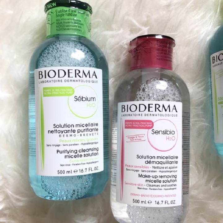 Nước Tẩy trang BIODERMA 500ml nội địa Pháp