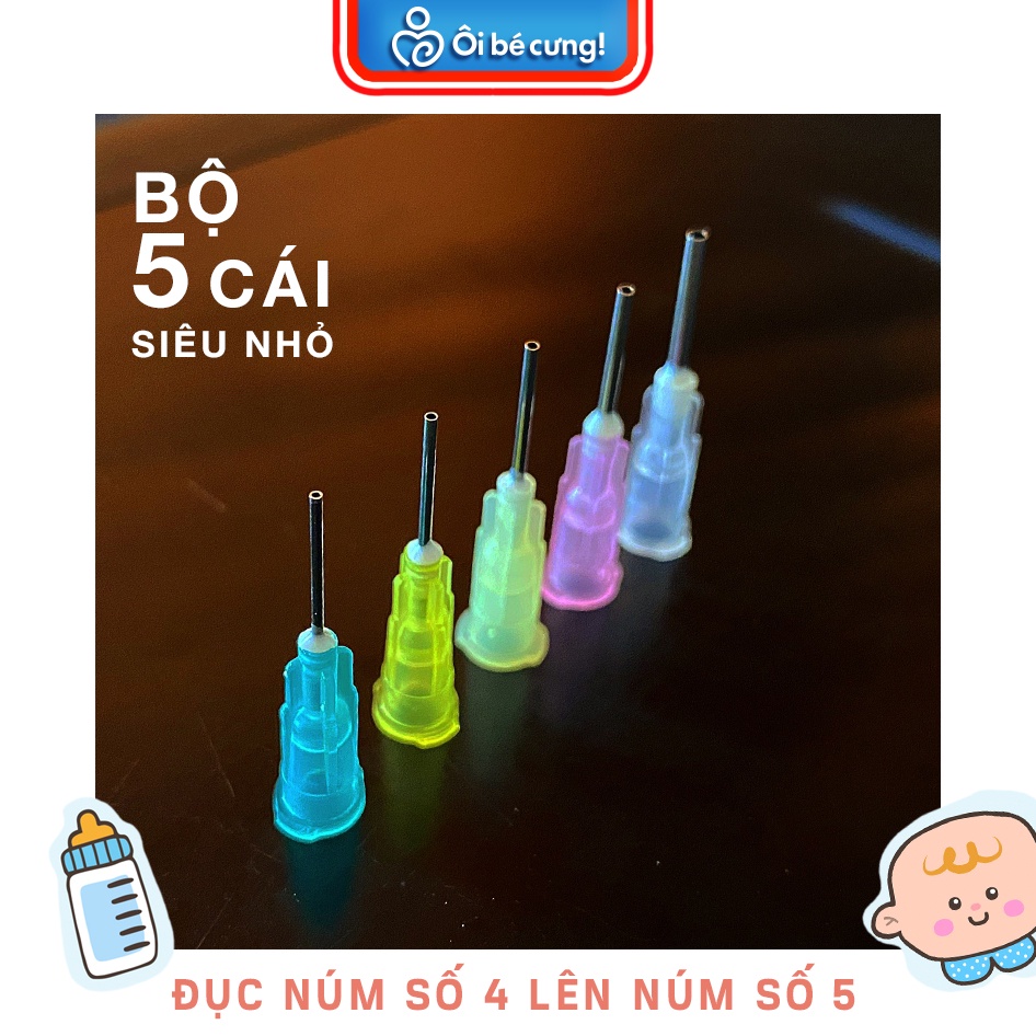 Dập lỗ núm ti thay thế dập lỗ núm ti Farlin, AVENT, PIGEON, MOYUM 𝑭𝑹𝑬𝑬𝑺𝑯𝑰𝑷 CÁC LOẠI BÌNH SỮA cho bé ÔI BÉ CƯNG PK.43