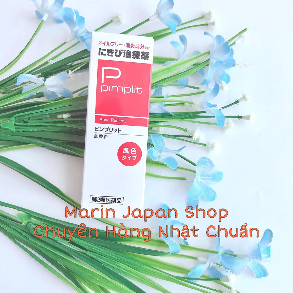 (Chuẩn Nhật) Kem giảm mụn shiseido pimplit giảm mụn Nhật Bản