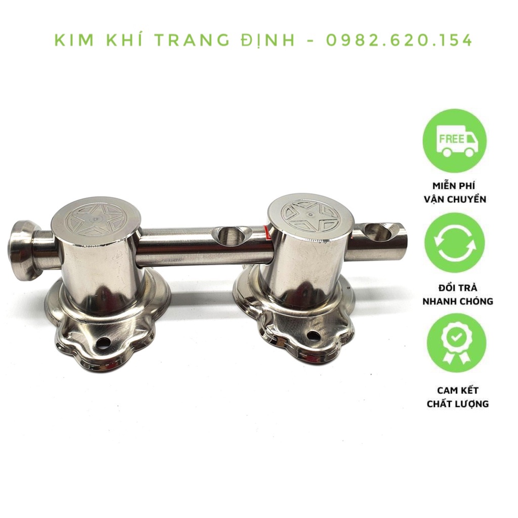 Bộ khóa chốt trùy INOX 1 vế cao cấp