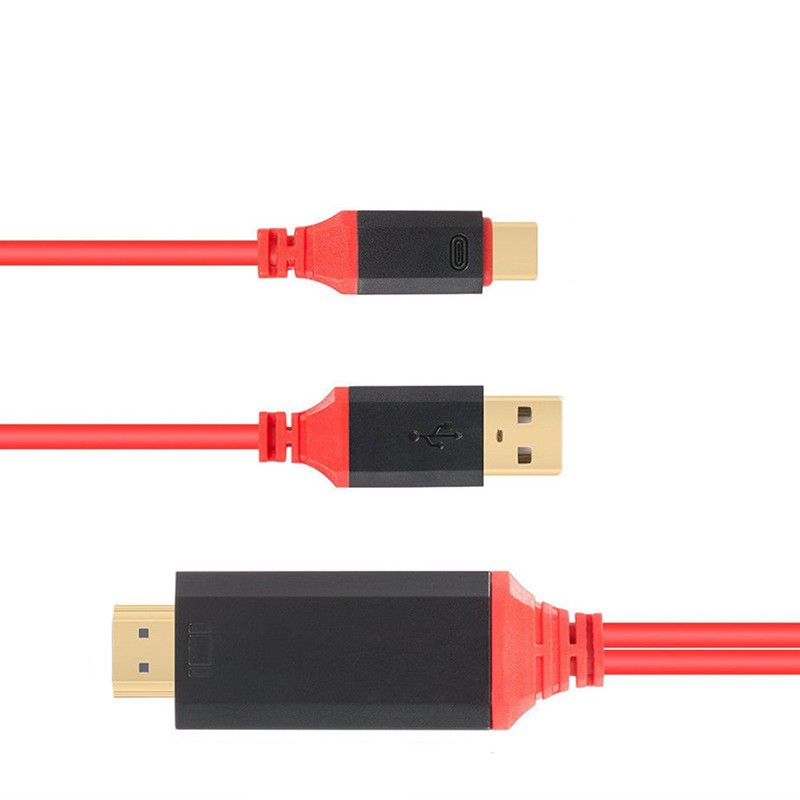 Cáp chuyển đổi USB Type C sang HDMI HD-4K 2M