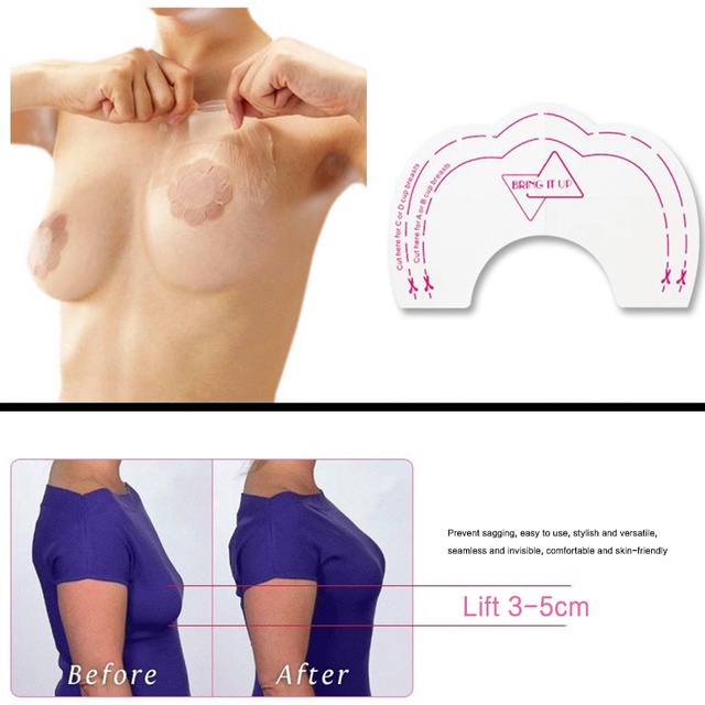 Set 50 Miếng Dán Nâng Ngực Thời Trang Quyến Rũ Cho Nữ