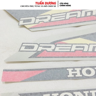 Tem thái hồng dream loại đẹp tem hàng đẹp lắp được cả dream thái và dream việt các đời